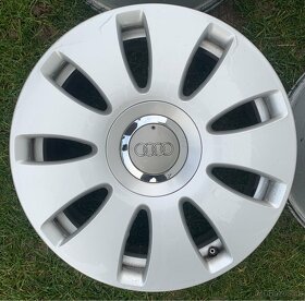 Alu disky Audi, 5x112, R16, senzory - 2