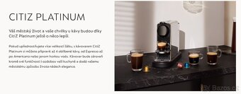 Kávovar Nespresso CitiZ Platinum Stainless Steel - 2