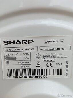 Pračka SHARP - 2