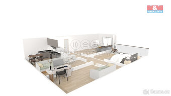 Prodej bytu 3+1, OV, 83 m², Spálené Poříčí, ul. Zámecká - 2