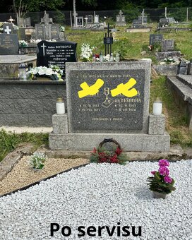 Úprava zanedbaných hrobů - 2