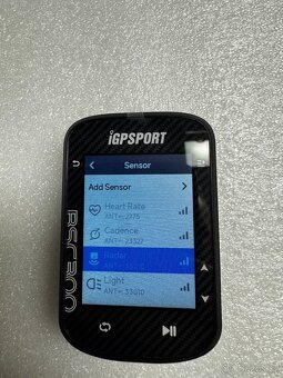Cyklopočítač iGPSport BTS300 + cykloRADAR + senzory KOMPLET - 2