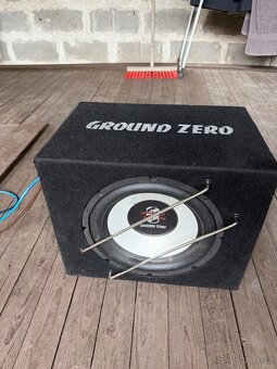 Subwoofer + Zesilovač - 2