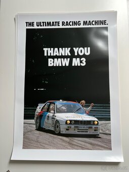 Originál plakáty BMW E36 a E30 A1 84x59cm TOP - 2