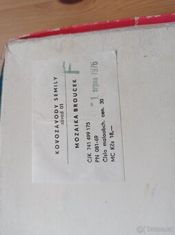 Retro hra Mozaika Brouček KZ Semily 1976 - 2