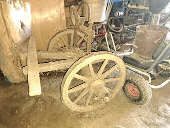 Koňská kolečka na pluh - 2