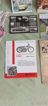 Prodám prospekt Jawa 500 DT - 2