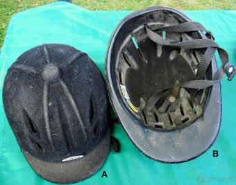 Helma, přilba, jezdecká i další - různé druhy - 2