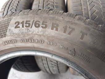 215/65 r17 zimní pneumatiky Continental na SUV - 2
