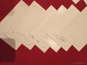 Autogramy fotbalistů SPARTA ČKD PRAHA - 2