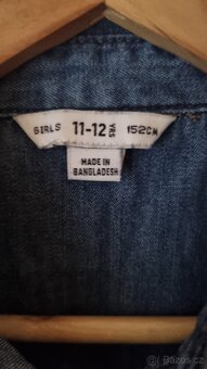 Dívčí džínové šaty Denim Co. 11let - 2