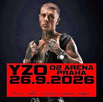 Vstupenky Yzo Yzomandias O2 arena. 26.09.2026 - 2