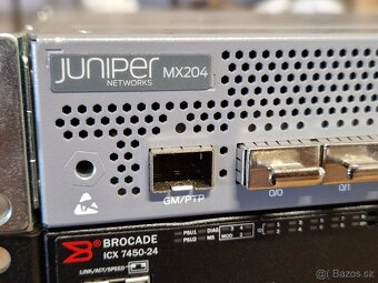 Juniper MX204 + 2x ICX 7650-48F + 7450-24 - 2