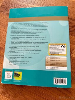 Cambridge english complete key for schools students book - 2