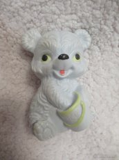 Retro gumová hračka - medvídek - 2