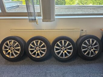 Prodám ALU kola (Opel) včetně letní pneu 205/40 R17 - 2