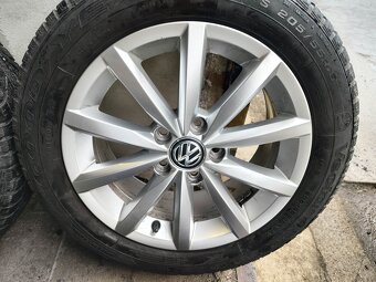 16"celoroční alu sada Novara 5x112 origo VW Golf 7 Variant - 2