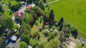 Stavební pozemek 812 m² v Nýrsku, Šumava - 2