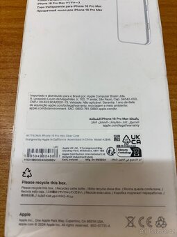 Apple iPhone 16 Pro Max Clear Case - MA7F4ZM/A - 2