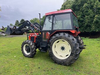 Zetor 7340 s čelním nakladačem s SPZ - 2