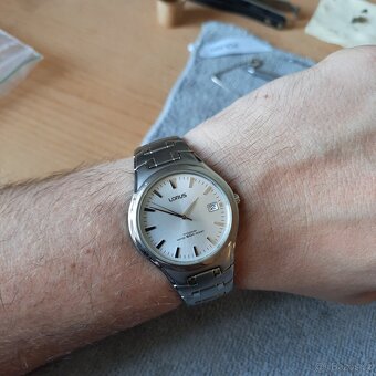 Hodinky LORUS titanium seiko - 2