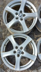 17" SADA ALU DISKŮ 7JX17 ET48 ŠKODA AUDI SEAT VW - 2