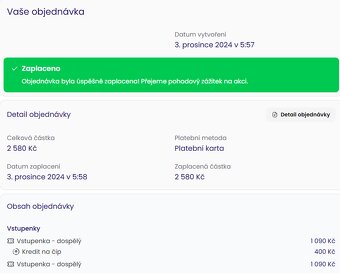MAREK ZTRACENÝ ZPÁTKY TOUR 2025 - 2 vstupenky - 2
