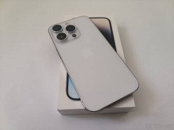 apple iphone 14 PRO 256gb Silver / Batéria 100% - 2