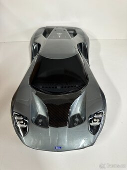 Traxxas karosérie stříbrná Ford GT s doplňky: 4-Tec 2.0 - 2