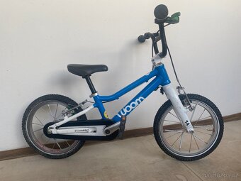 Dětské kolo Woom 2, 14” - modré - 2
