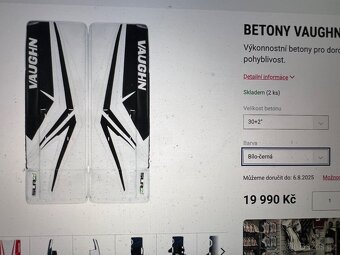 Vaughn SLR4 INT betony, lapačka, vyrážečka - 2