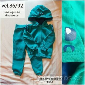 Teplé capáčky,body,tričko,tepláky,tepláková souprava - 2