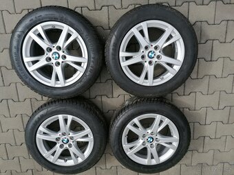 5x112 16 7J ET52 orig. alu kola BMW 2 vč. zim. pneu Goodyear - 2