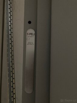 Ocelova zárubeň vstupních dveří dvoupolodrážkova Sapeli - 2