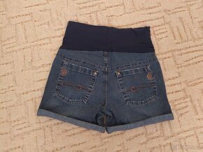 Těhotenské riflové kraťasy Christoff 36/38 - 2