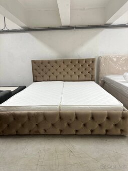 Čalouněná manželská postel 180×200 – NOVÁ - 2