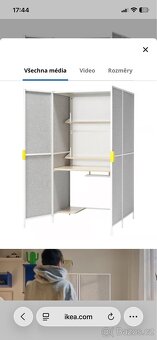 BRÄNNBOLL herní skříň ikea - 2