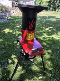 Elektrický drtič větví MTD 115 E – 1500 W - 2
