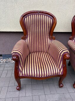 2x Zámecké křeslo - 2