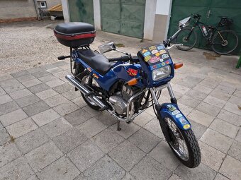 Jawa 350/640 Blue style - 2