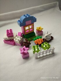 Lego duplo 4623 růžový set s králíky - 2