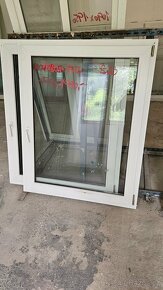 Okno PVC - 1180x1450 mm - STARŠÍ - 2 KS - 2