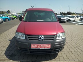 Caddy, 1,9 TDi 77kW 5-MÍST  KLIMA - 2