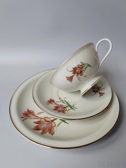 Sběratelský porcelánový čajový set/sada Hutschenreuther - 2