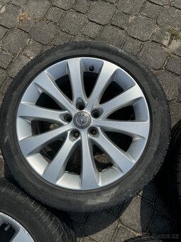 ORIGINÁL Alu Opel Astra, Zafira, Meriva R17, 5x110 - 2