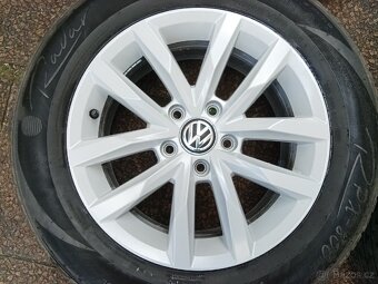 ALU VW 5x112 R16 Sepang + 215/60 R16 Letní - 2