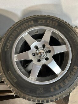 ALU kola 6x139,7 s pneumatiky 285/55r18 - 2