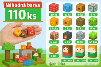 Nové magnetické stavební kostky – inspirováno Minecraftem (1 - 2