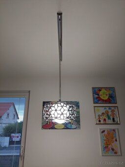 Moderní lustr včetně žárovak - 2