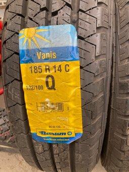 Barum Vanis 185 14 C Nové pneu rv 2007 500kc/ks - 2